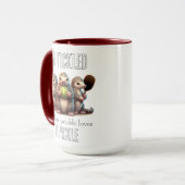 Ich bin gekitzelt, dass dieser Kitzel Lieben zum P Tasse (Vorderseite Links)