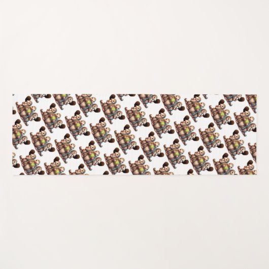 Ich bin gekitzelt, dass dieser Kitzel Lieben zum P Yogamatte (Vorderseite (Horizontal))