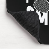 Ich bin gekommen, um den lustigen Badminton Player Mousepad (Ecke)