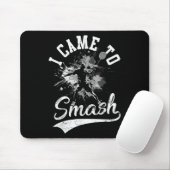 Ich bin gekommen, um Team Player Badminton Shuttle Mousepad (Mit Mouse)