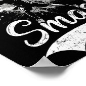 Ich bin gekommen, um Team Player Badminton Shuttle Poster (Ecke)