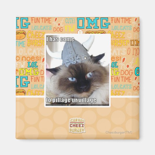 Ich bin gekommen, um unser Dorf zu plündern Magnet (Vorne)