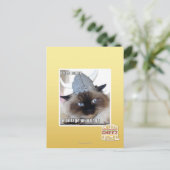 Ich bin gekommen, um unser Dorf zu plündern Postkarte (Stehend Vorderseite)