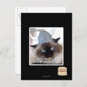 Ich bin gekommen, um unser Dorf zu plündern Postkarte (Vorne/Hinten)