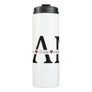 Ich bin geliebt, auserwählt, würdig, siegreich, ge thermosbecher