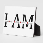 Ich bin geliebt, gewählt, würdig, viktorianisch, g fotoplatte (Seite)