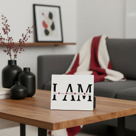 Ich bin geliebt, gewählt, würdig, viktorianisch, g fotoplatte