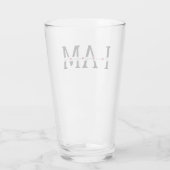 Ich bin geliebt, gewählt, würdig, viktorianisch, g glas (Rückseite)