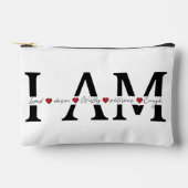 Ich bin geliebt, gewählt, würdig, viktorianisch, g zubehörtasche (Vorderseite)