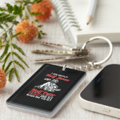 Ich bin gemischt halb Jesus und halb Peter #runup Schlüsselanhänger (Vorderseite rechts)