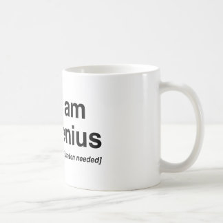 Ich bin Genie Kaffeetasse