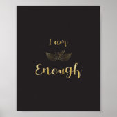 Ich bin genug - 8"x10" poster (Vorne)