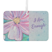 Ich bin genug Affirmation Air Freshener Autolufterfrischer (Rückseite)