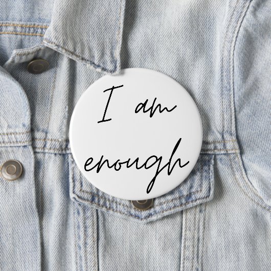 Ich bin genug button (Beispiel)
