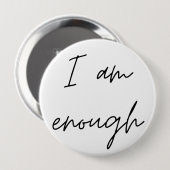 Ich bin genug button (Vorne & Hinten)