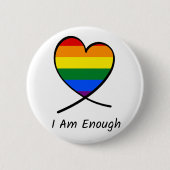 Ich bin genug button (Vorderseite)
