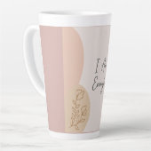 Ich bin genug Inspirationsboho Milchtasse (Linke Ecke)