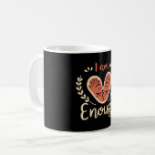 Ich bin genug kaffeetasse (Vorderseite Links)
