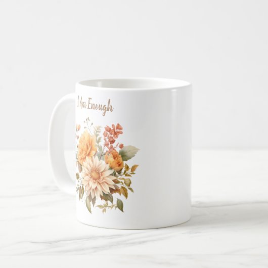 Ich bin genug kaffeetasse (Vorderseite Links)