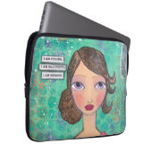 Ich bin genug! Laptop Sleeve (Vorne Rechts)