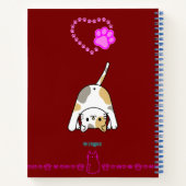 Ich BIN genug niedlicher Kätzchenschmetterling! Notizblock (Rückseite)