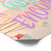 Ich bin genug poster (Ecke)