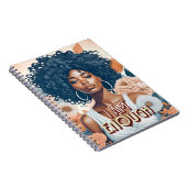 Ich bin genug schwarze Frauennachweis Notizblock (Rechte Seite)