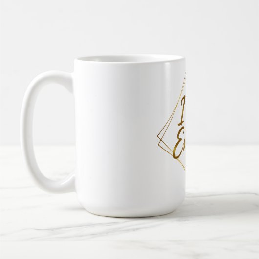 Ich bin genug Script Tasse (Links)
