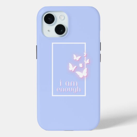 Ich bin genug, Selbstkostenangebot Case-Mate iPhone Hülle (Rückseite)