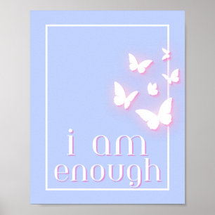 Ich bin genug, Selbstkostenangebot Poster