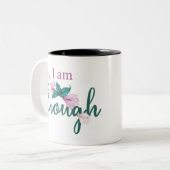 Ich bin genug Serie Zweifarbige Tasse (Vorderseite Links)