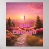 Ich bin genug Sunrise Poster (Vorne)