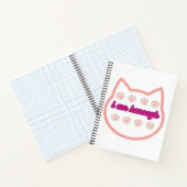 Ich bin genug T-Shert-Katze Notizblock (Innenseite)