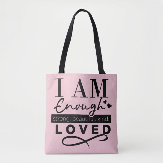 Ich bin genug Tasche (Vorderseite)