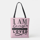 Ich bin genug Tasche (Rückseite)