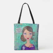 Ich bin genug Tote Tasche (Rückseite)