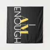 Ich bin genug wandteppich (Vorderseite (Horizontal))