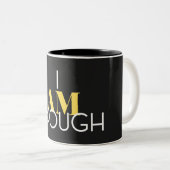 Ich bin genug zweifarbige tasse (VorderseiteRechts)
