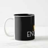Ich bin genug zweifarbige tasse (Links)