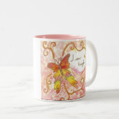 Ich bin genügend Bestätigungs-Tasse Zweifarbige Tasse (VorderseiteRechts)