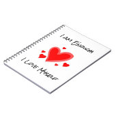 "Ich bin genügend" Dankbarkeits-Zeitschrift und Notizblock (Linke Seite)