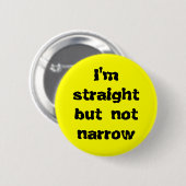 Ich bin gerade aber nicht schmal button (Vorne & Hinten)