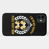 Ich bin gerade an meinem Mohnplatz Case-Mate iPhone Hülle (Rückseite (Horizontal))