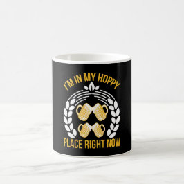 Ich bin gerade an meinem Mohnplatz Kaffeetasse