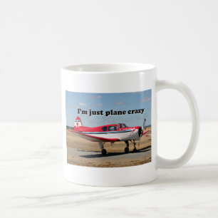 Ich bin gerade das verrückte Flugzeug: Kaffeetasse
