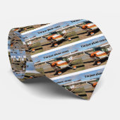 Ich bin gerade das verrückte Flugzeug: Krawatte (Gerollt)