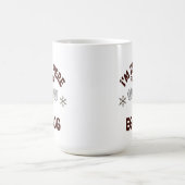 Ich bin gerade für die Eggnog-Tasse hier Kaffeetasse (Mittel)