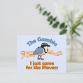 Ich bin gerade für die Liebhaber gekommen Postkarte (Stehend Vorderseite)