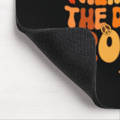 Ich bin gerade hier für das Abendessen Rolls Fall Mousepad (Ecke)