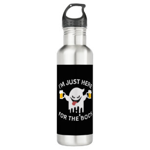 Ich bin gerade hier für das Boos-Funny Halloween Edelstahlflasche
